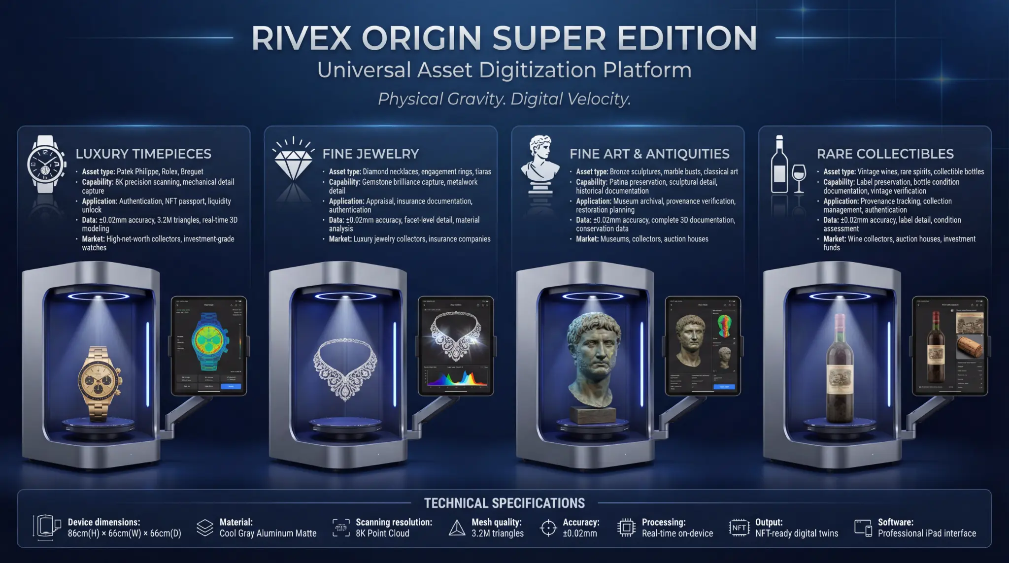 RIVEX ORIGIN Four Categories