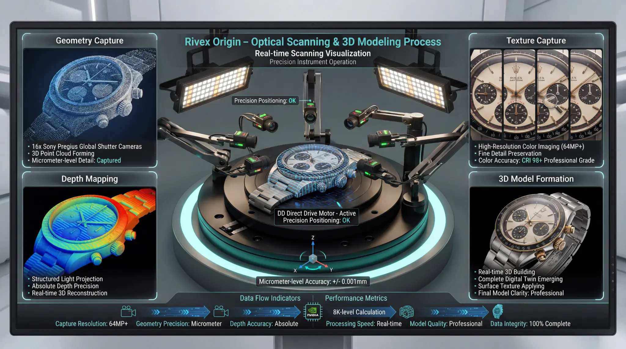 RIVEX Origin Scanning Process